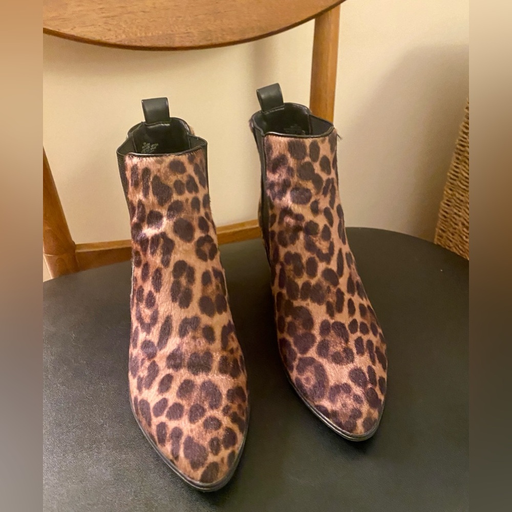 Nine West Leopard Boots